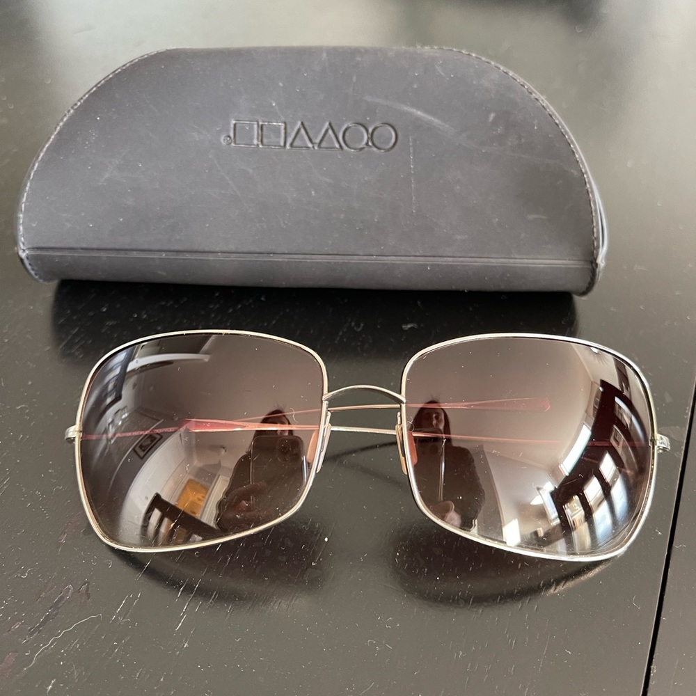 Oliver Peoples Wire Framed Sunglasses